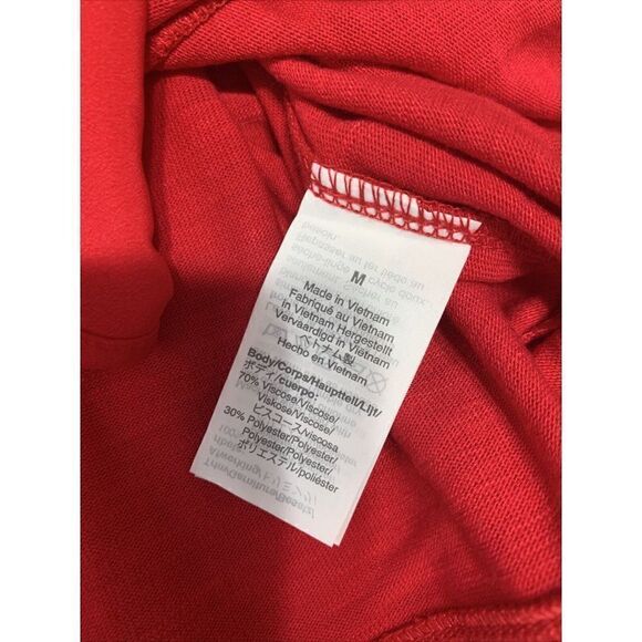 j crew womens new solid red mercantile tank top medium - Picture 5 of 5